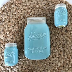 Mason Jar Ceramic Set